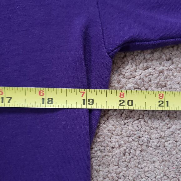 Vintage 90s Y2K Alien Final Answer Roswell NM Size Medium Mens Purple T-Shirt - Picture 5 of 5